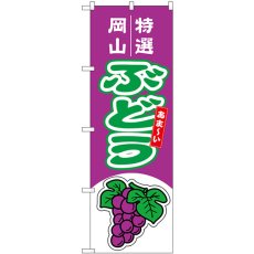 画像1: のぼり ぶどう 岡山 特選 54742 (1)