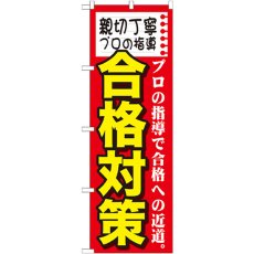 画像1: のぼり 親切丁寧 プロの指導 GNB-1585 (1)