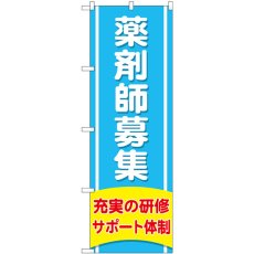 画像1: のぼり 薬剤師募集 充実の研修 サポート体制 GNB-3228 (1)