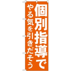 画像1: のぼり 個別指導でやる気を GNB-60 (1)