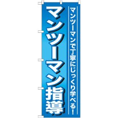 画像1: のぼり マンツーマン指導 GNB-759 (1)